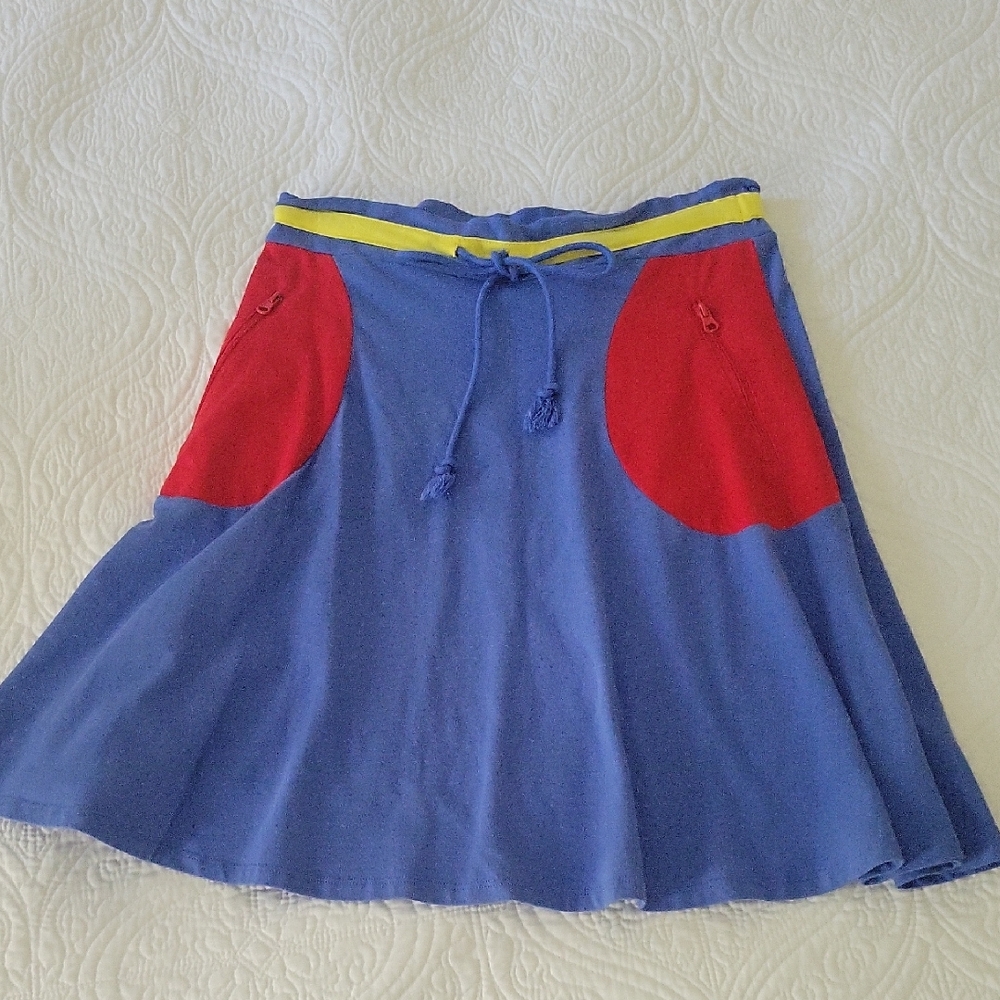 Blue, Red, and Yellow Skirt, Stephen Burrows For Target